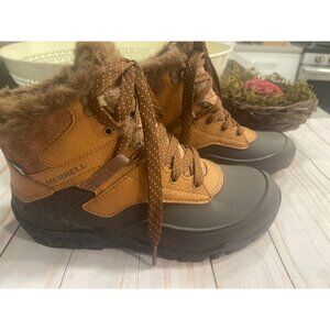 Merrell Thermo Aurora Arctic Grip Ice & Water Winter Boots Sz US 5.5, EU 35.5